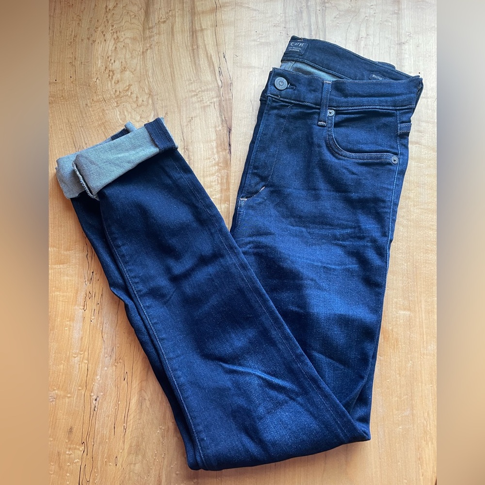 Citizens of Humanity Rocket Indigo Skinny dark wash denim Jean